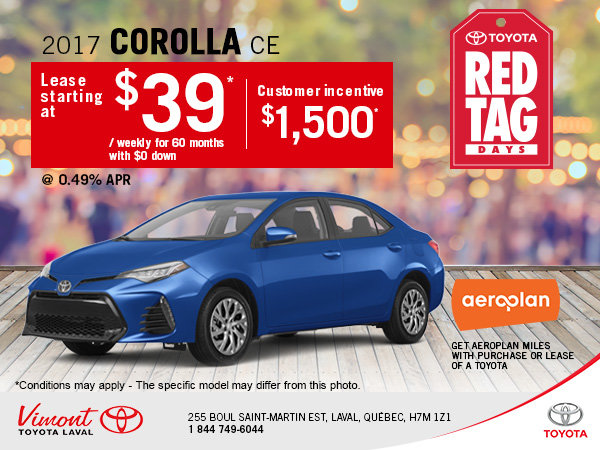 Toyota Corolla 2017 Lease >> Lease The New 2017 Toyota Corolla Vimont Toyota Promotion Toyota Corolla 2017 Lease >> Lease The New 2017 Toyota Corolla Vimont Toyota Promotion