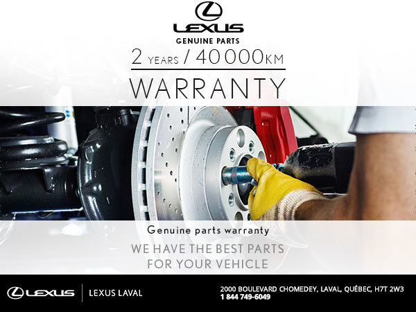 Take Advantage of Our 2 Year Warranty