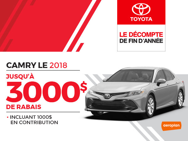 CAMRY LE 2018