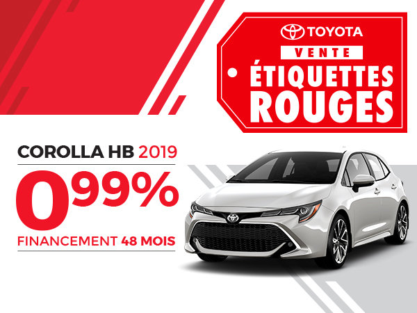 COROLLA HB 2019