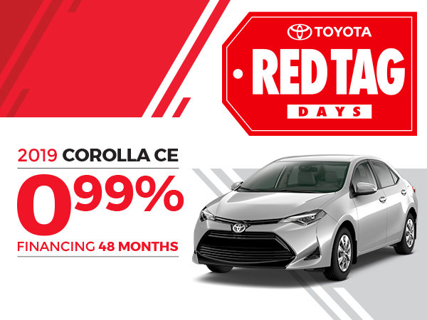 2019 COROLLA CE