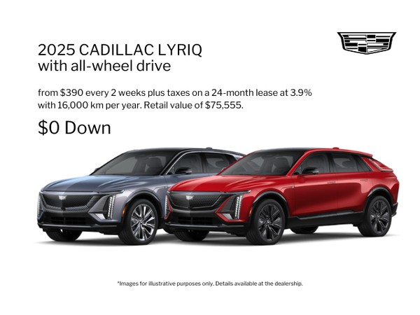 Get the 2025 Cadillac LYRIQ