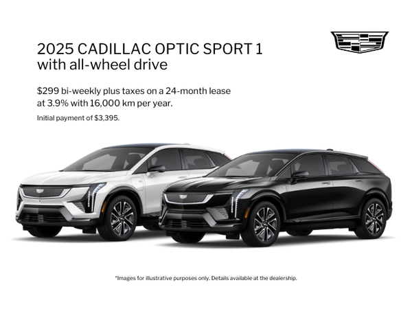 Get the 2025 Cadillac OPTIQ