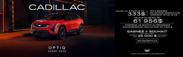 Cadillac OPTIQ Sport 2026