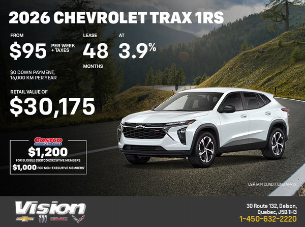 2026 Chevrolet Trax 1RS