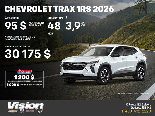 Chevrolet Trax 1RS 2026