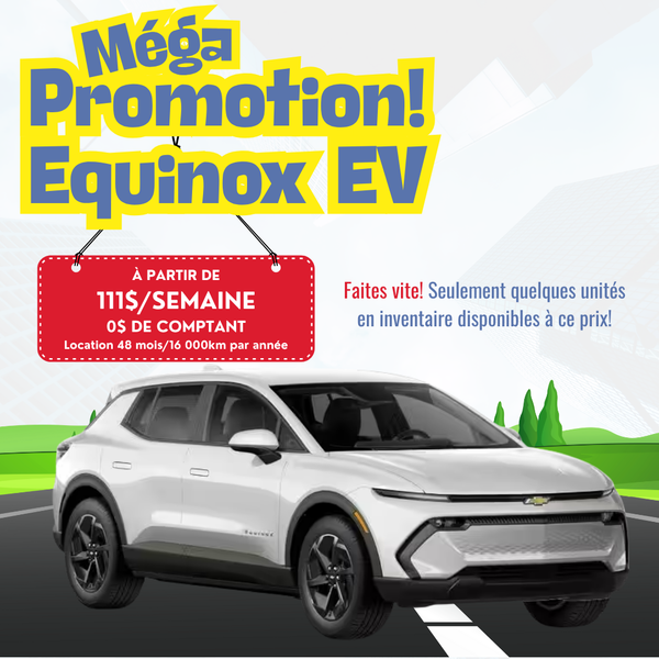 MÉGA promotion EQUINOX EV