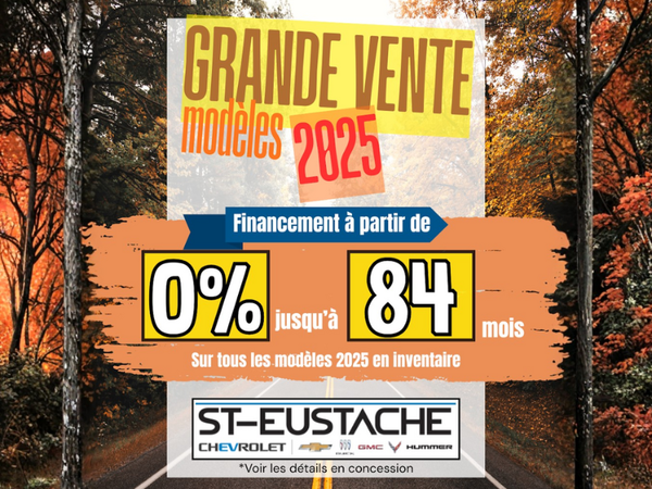 Grande promotion de l'automne!