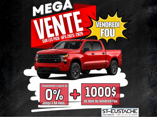 MÉGA VENTE DU VENDREDI FOU