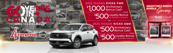 Save BIG on the 2025 Nissan Kicks!