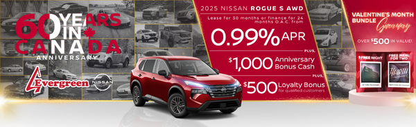 Save BIG on the 2025 Nissan Rogue!