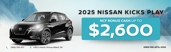 2025 Nissan Kicks Play: $2,600 OFF