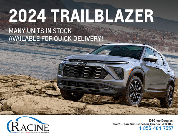 2024 Trailblazer units are available!