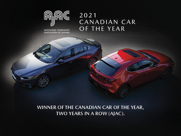 Mazda Gabriel Anjou - 2021 Canadian Car of the Year