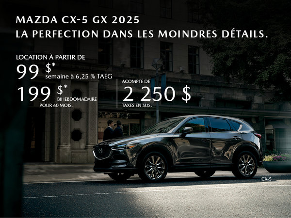 Mazda Gabriel St-Jacques - Mazda CX-5 GX 2025