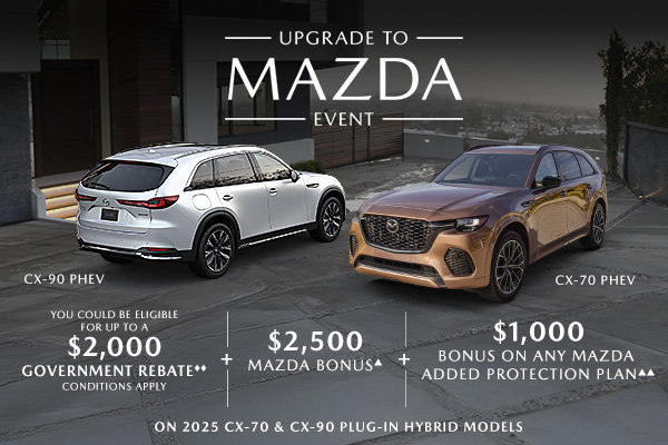Upgrade to Mazda Event