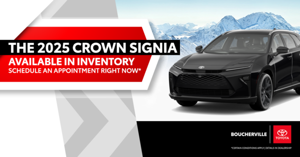 THE 2025 CROWN SIGNIA IS AVAILABLE!