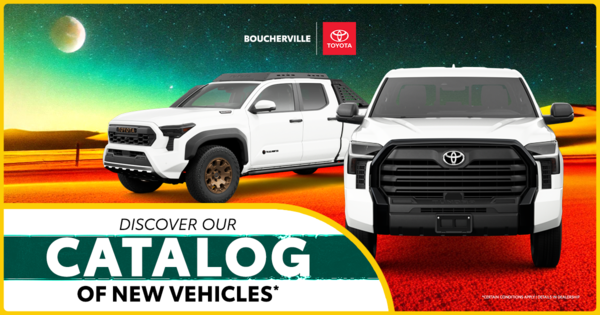 EXPLORE OUR CATALOG OF NEW VEHICLES !