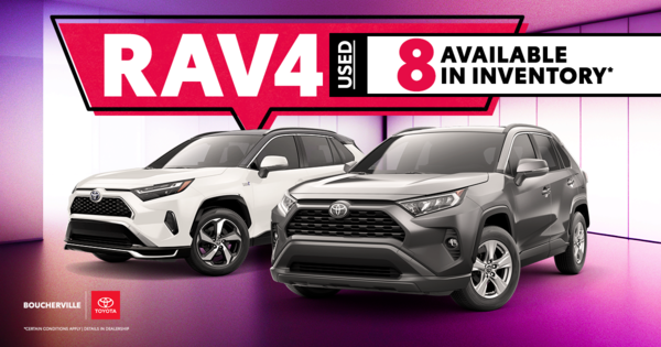 USED RAV4 AVAILABLE !