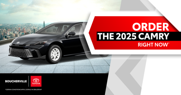 ORDER THE 2025 CAMRY !