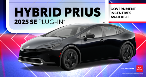 2025 HYBRID PRIUS SE PLUG-IN!