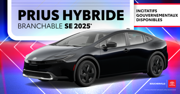 PRIUS HYBRIDE BRANCHABLE SE 2025!