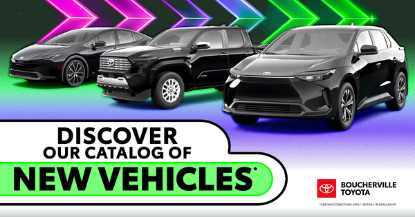 EXPLORE OUR CATALOG OF NEW VEHICLES !
