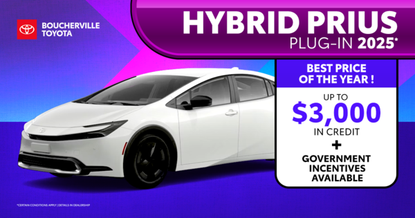 2025 HYBRID PRIUS PLUG-IN !