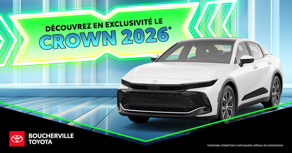 DÉCOUVREZ LE CROWN 2026 !