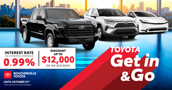 TOYOTA GET IN & GO !