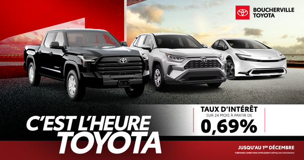 C'EST L'HEURE TOYOTA !