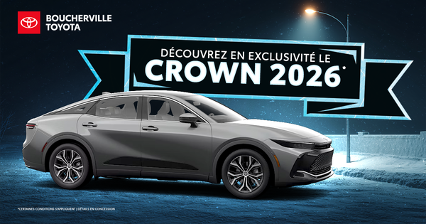 DÉCOUVREZ LE CROWN 2026 !