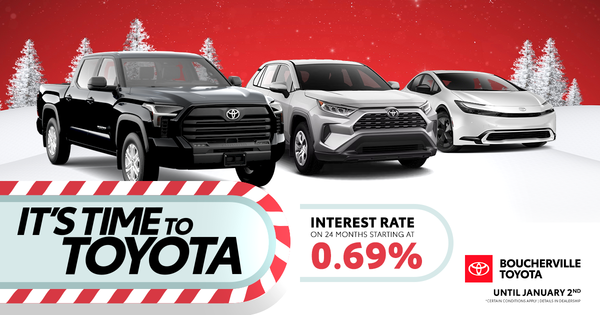 IT'S TIME TO TOYOTA !