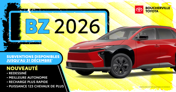 DÉCOUVREZ LE BX 2026 !