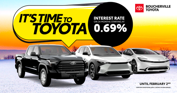 IT'S TIME TO TOYOTA !