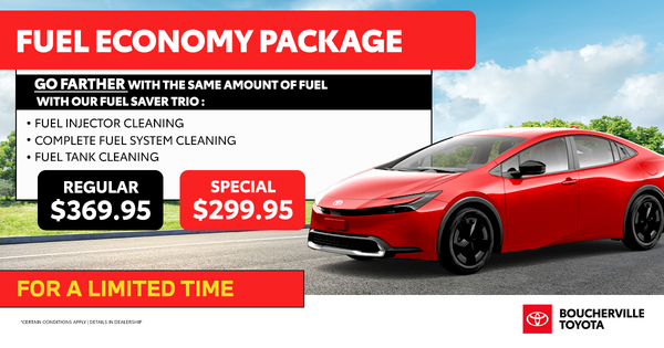 FUEL ECONOMY PACKAGE !