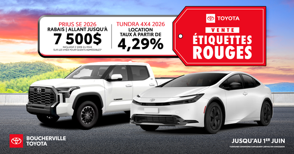 VENTE ÉTIQUETTES ROUGES !