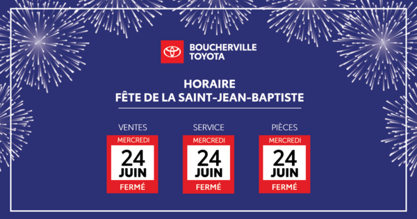 HORAIRE SAINT-JEAN-BAPTISTE