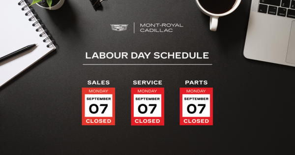 LABOUR DAY SCHEDULE