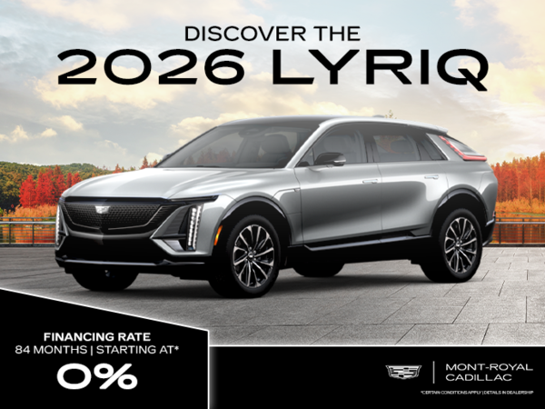 DISCOVER THE 2026 LYRIQ !