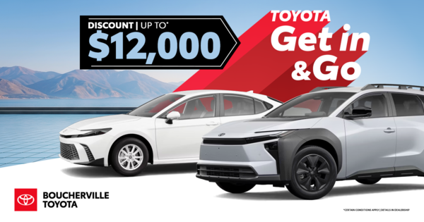TOYOTA GET IN & GO !