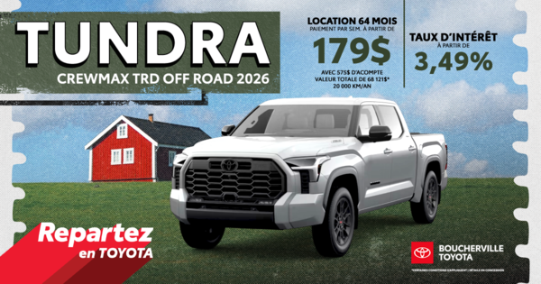 TUNDRA 2026 !