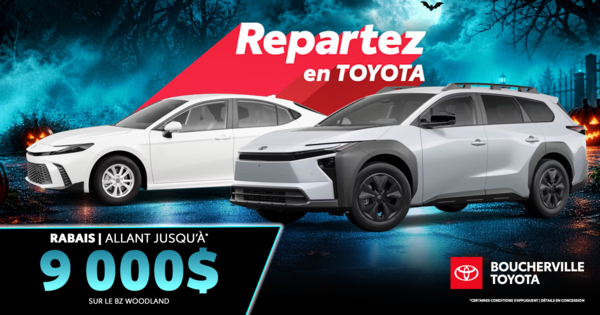 REPARTEZ EN TOYOTA !