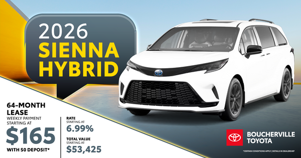 2026 HYBRID SIENNA !
