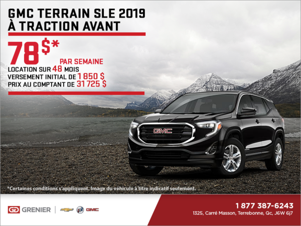 Le GMC Terrain 2019
