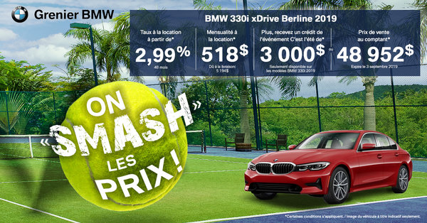 BMW 330i xDrive Berline 2019