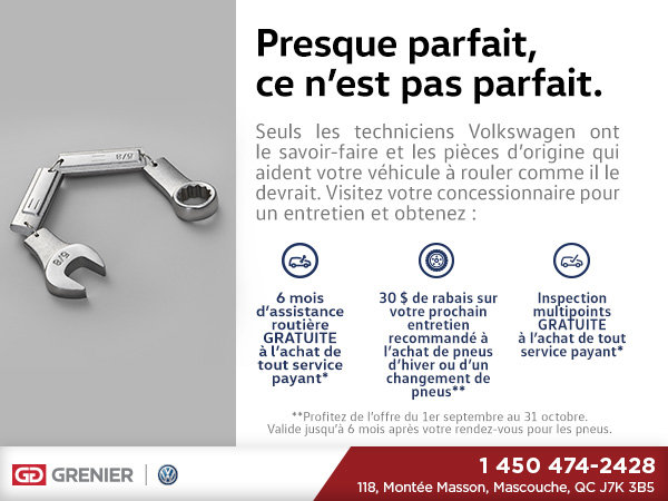 Presque parfait, ce n'est pas parfait.