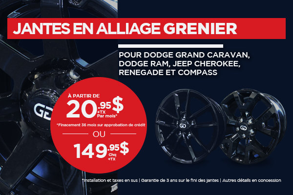 Jantes GRENIER en alliage