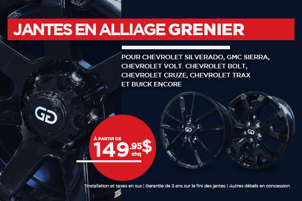 Jantes GRENIER en alliage