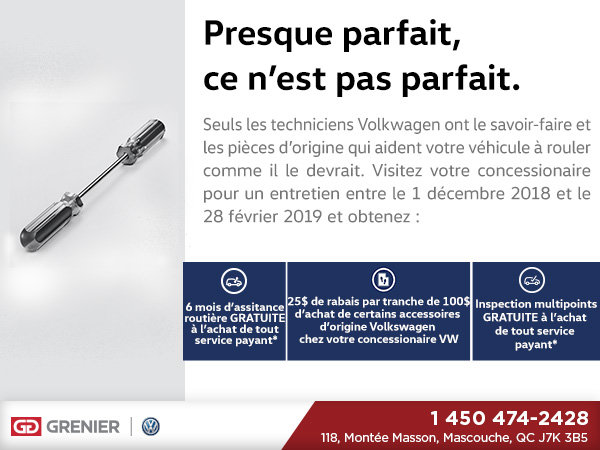 Presque parfait, ce n'est pas parfait.